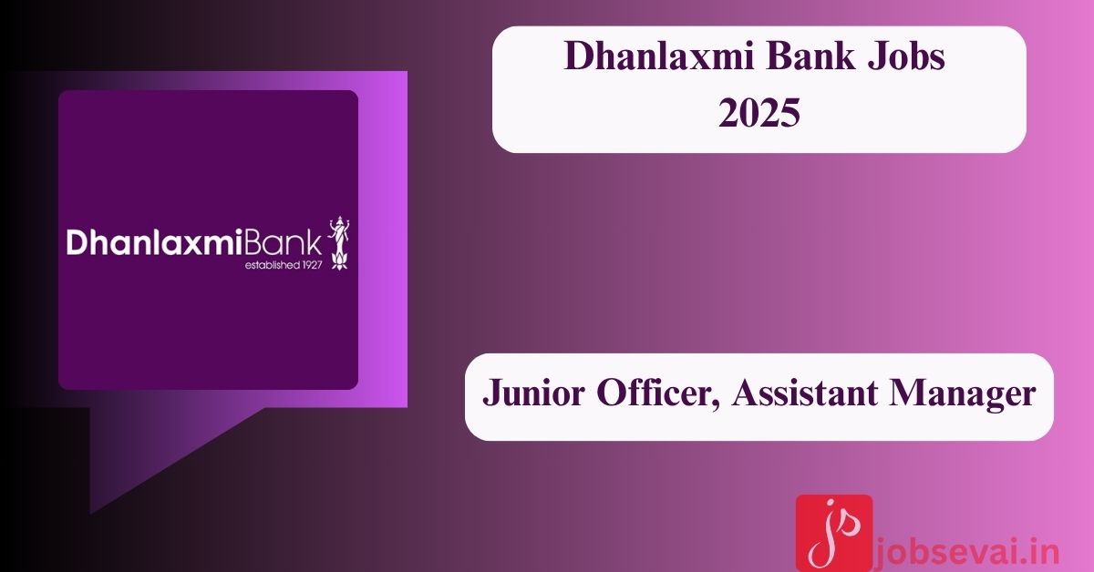 Dhanlaxmi Bank Jobs 2025