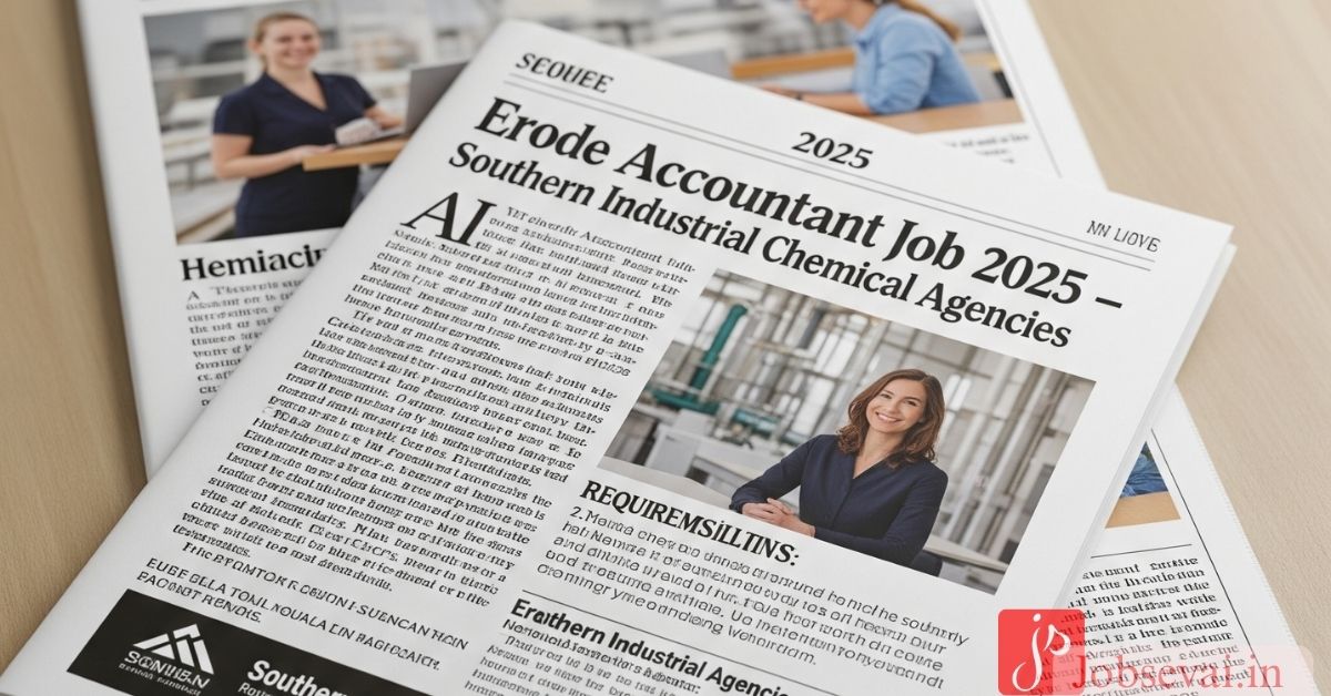 Erode Accountant Job 2025